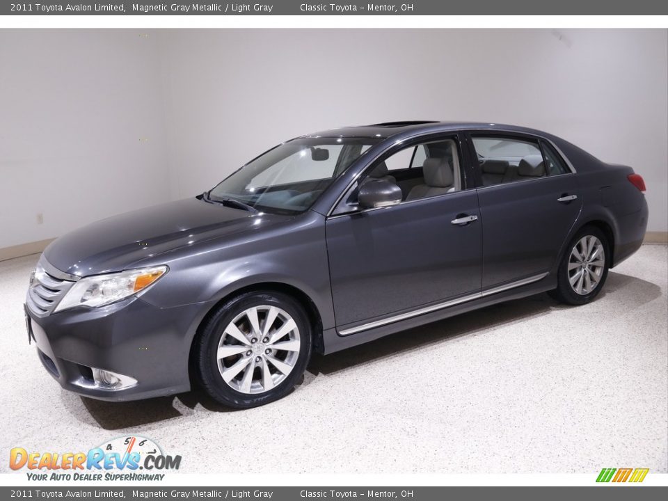 2011 Toyota Avalon Limited Magnetic Gray Metallic / Light Gray Photo #3