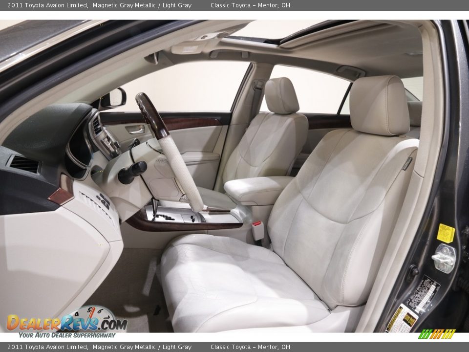 2011 Toyota Avalon Limited Magnetic Gray Metallic / Light Gray Photo #5
