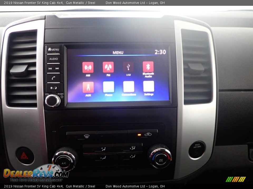 2019 Nissan Frontier SV King Cab 4x4 Gun Metallic / Steel Photo #2