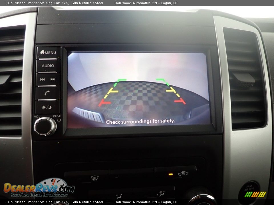 2019 Nissan Frontier SV King Cab 4x4 Gun Metallic / Steel Photo #3