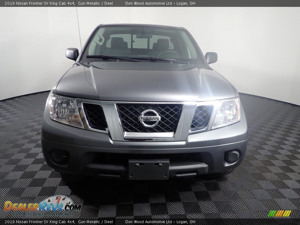 2019 Nissan Frontier SV King Cab 4x4 Gun Metallic / Steel Photo #5