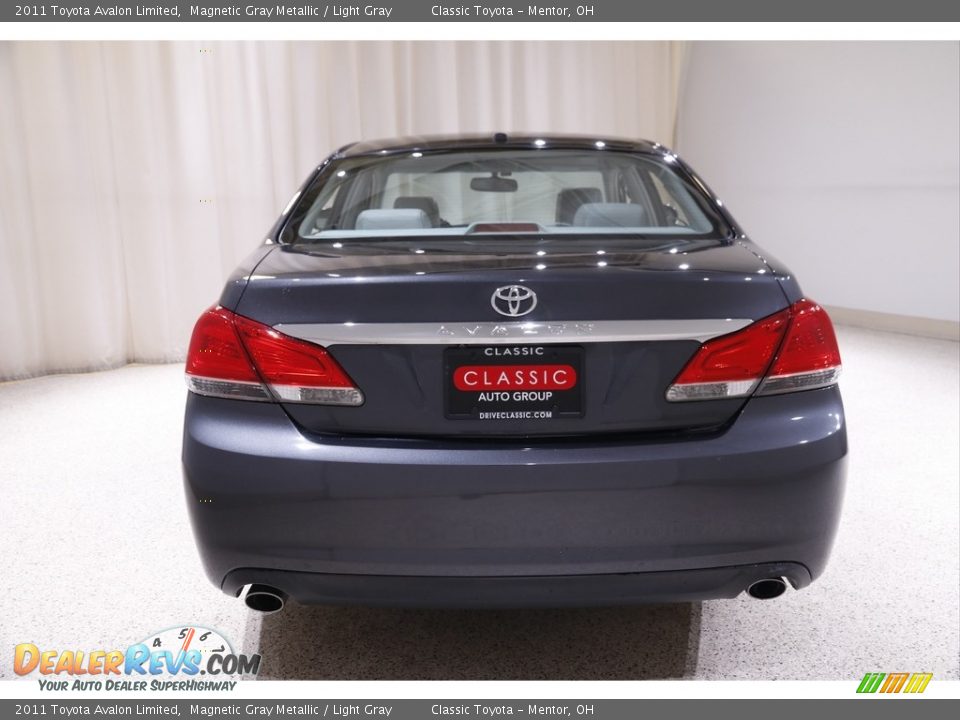2011 Toyota Avalon Limited Magnetic Gray Metallic / Light Gray Photo #15