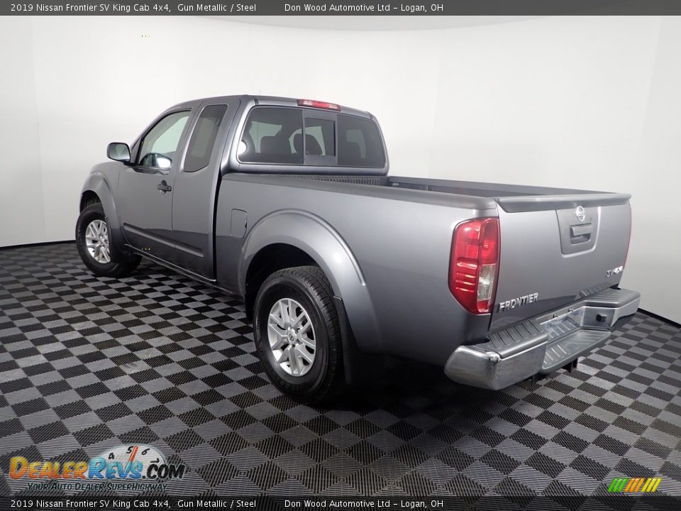 2019 Nissan Frontier SV King Cab 4x4 Gun Metallic / Steel Photo #9