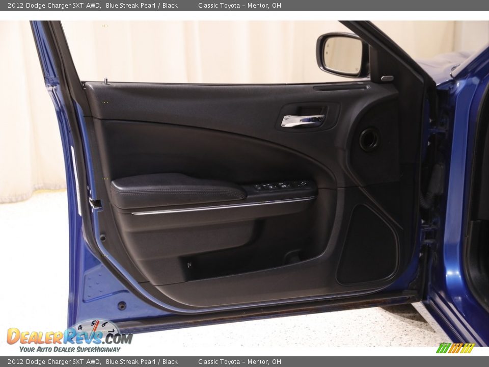2012 Dodge Charger SXT AWD Blue Streak Pearl / Black Photo #4