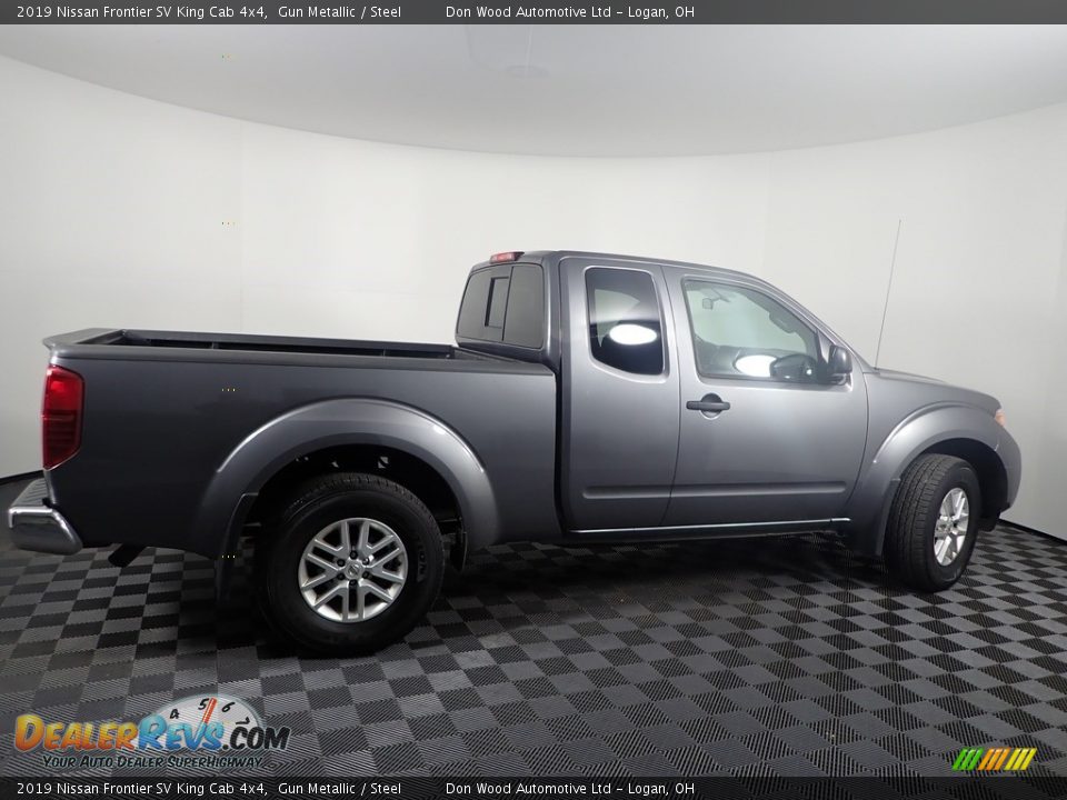 2019 Nissan Frontier SV King Cab 4x4 Gun Metallic / Steel Photo #13