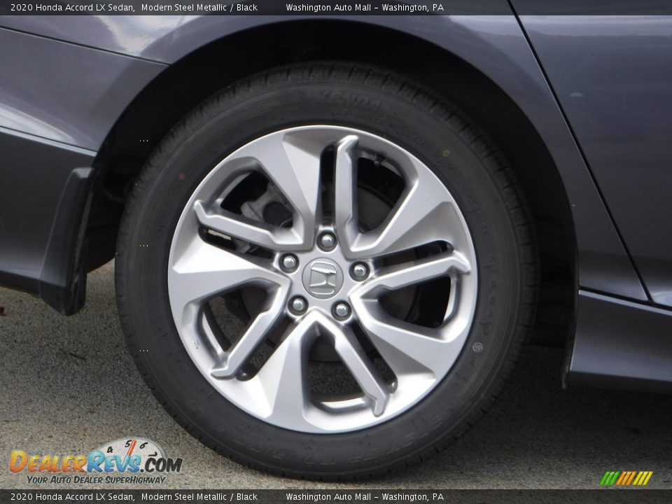 2020 Honda Accord LX Sedan Modern Steel Metallic / Black Photo #3