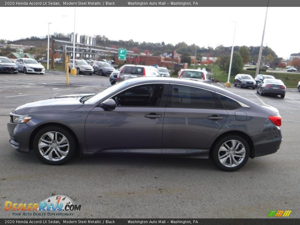 2020 Honda Accord LX Sedan Modern Steel Metallic / Black Photo #6
