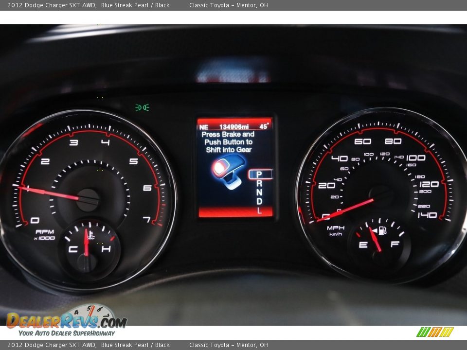 2012 Dodge Charger SXT AWD Blue Streak Pearl / Black Photo #8