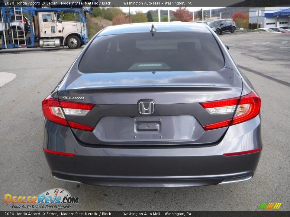 2020 Honda Accord LX Sedan Modern Steel Metallic / Black Photo #7