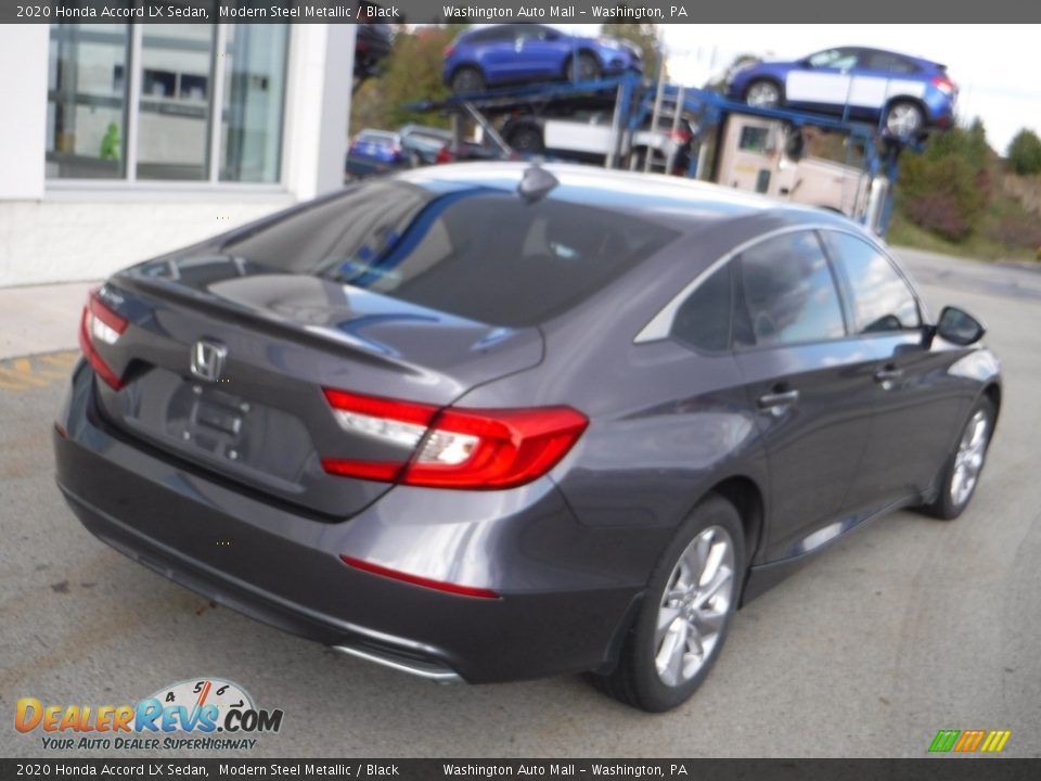 2020 Honda Accord LX Sedan Modern Steel Metallic / Black Photo #8