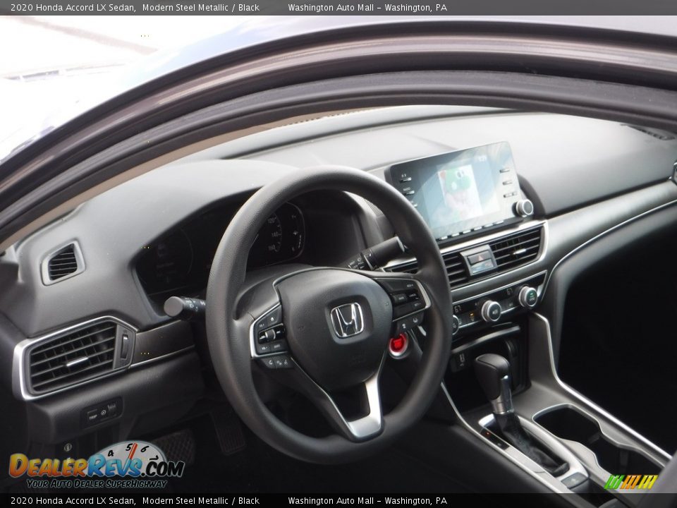 2020 Honda Accord LX Sedan Modern Steel Metallic / Black Photo #9