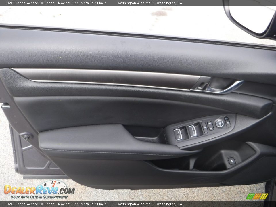 2020 Honda Accord LX Sedan Modern Steel Metallic / Black Photo #10