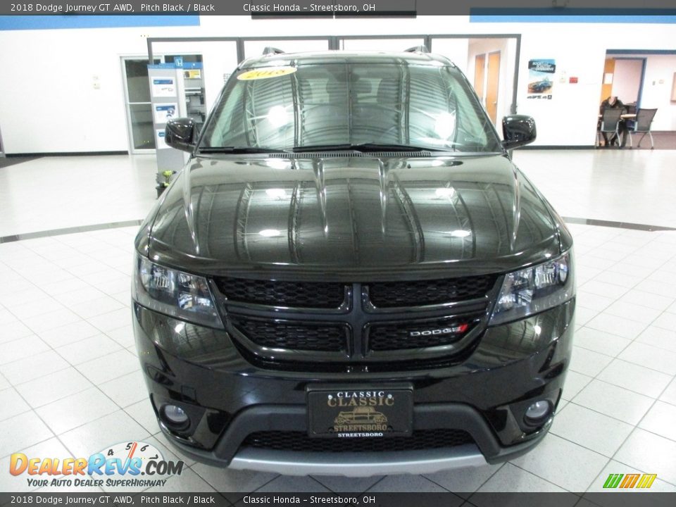 2018 Dodge Journey GT AWD Pitch Black / Black Photo #2