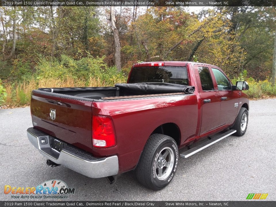 2019 Ram 1500 Classic Tradesman Quad Cab Delmonico Red Pearl / Black/Diesel Gray Photo #6