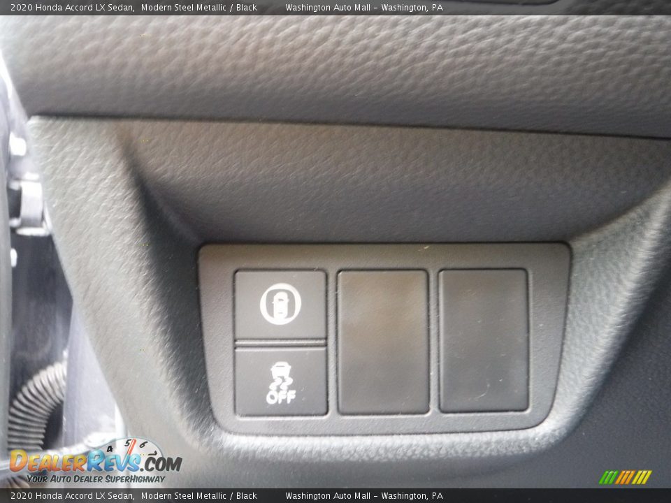 2020 Honda Accord LX Sedan Modern Steel Metallic / Black Photo #12