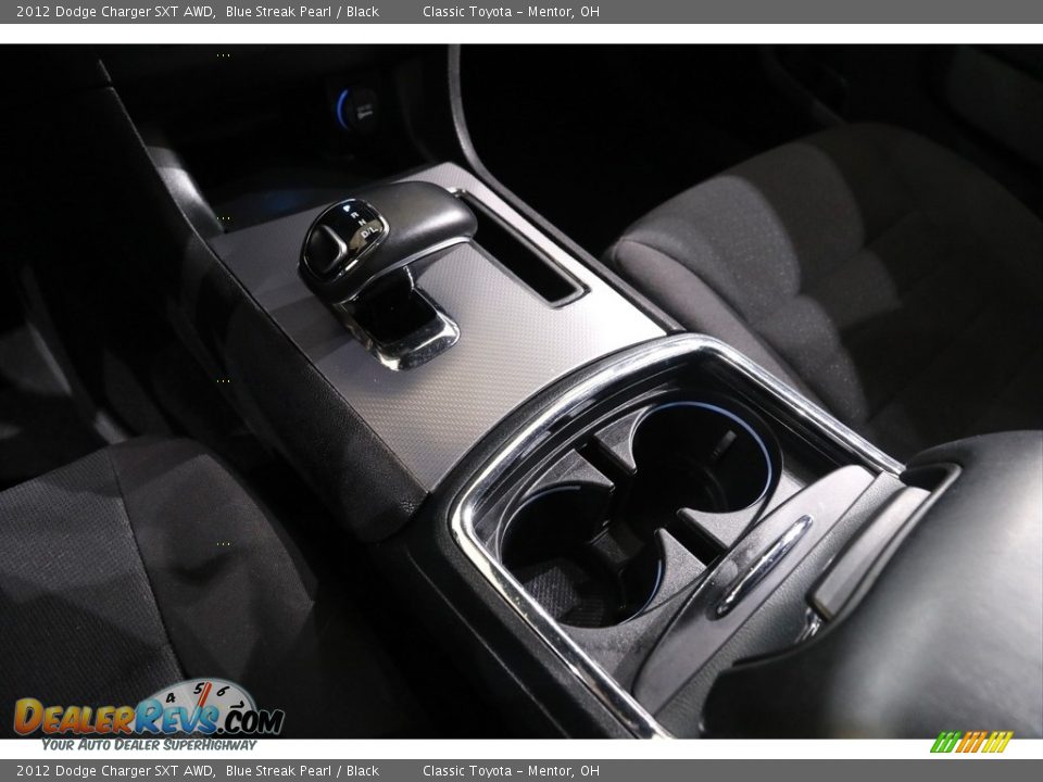 2012 Dodge Charger SXT AWD Blue Streak Pearl / Black Photo #16