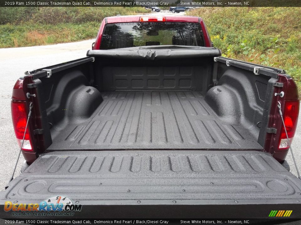 2019 Ram 1500 Classic Tradesman Quad Cab Delmonico Red Pearl / Black/Diesel Gray Photo #9