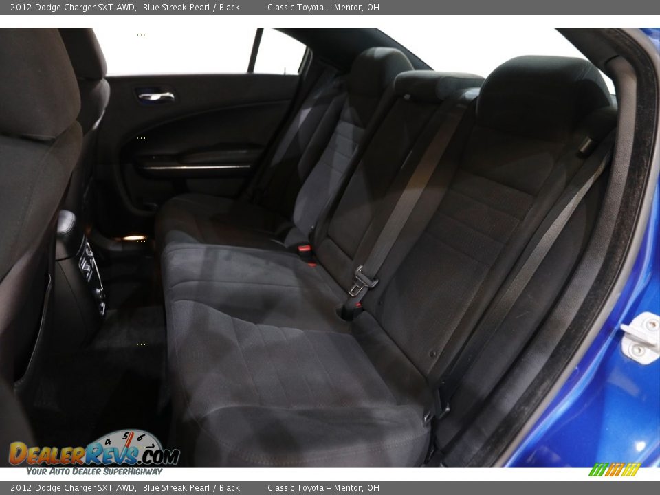 2012 Dodge Charger SXT AWD Blue Streak Pearl / Black Photo #19