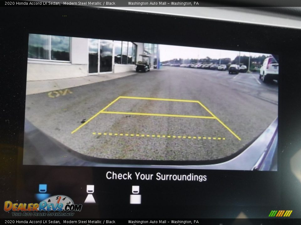 2020 Honda Accord LX Sedan Modern Steel Metallic / Black Photo #17