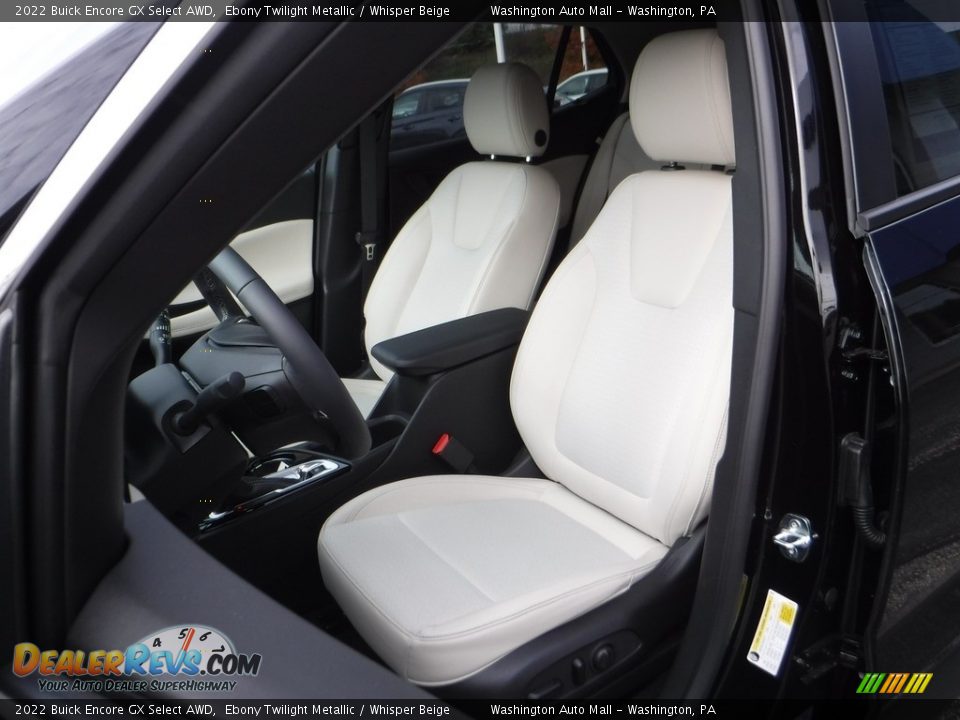 Front Seat of 2022 Buick Encore GX Select AWD Photo #13