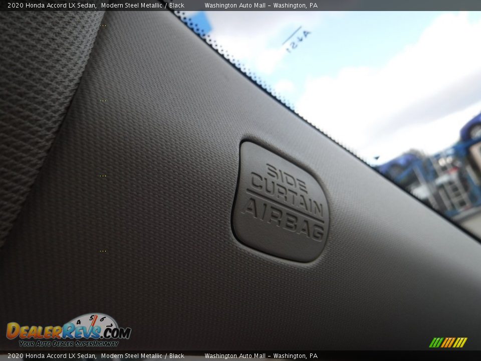 2020 Honda Accord LX Sedan Modern Steel Metallic / Black Photo #18