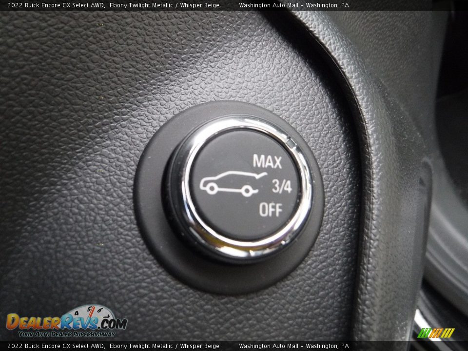 Controls of 2022 Buick Encore GX Select AWD Photo #16