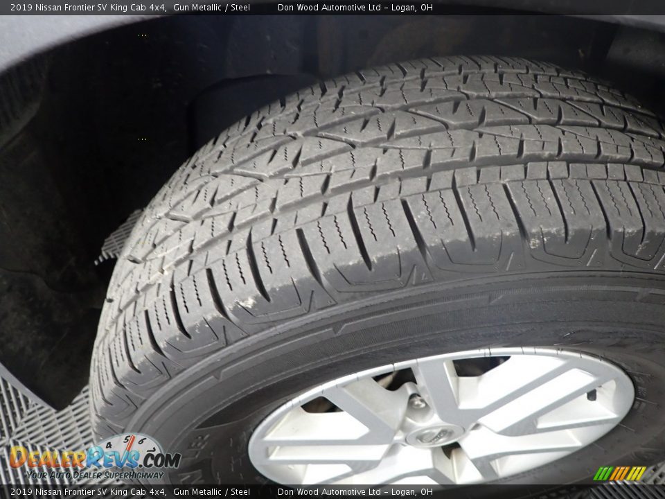 2019 Nissan Frontier SV King Cab 4x4 Gun Metallic / Steel Photo #33