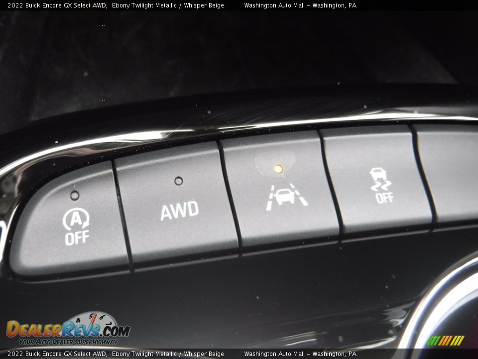Controls of 2022 Buick Encore GX Select AWD Photo #18