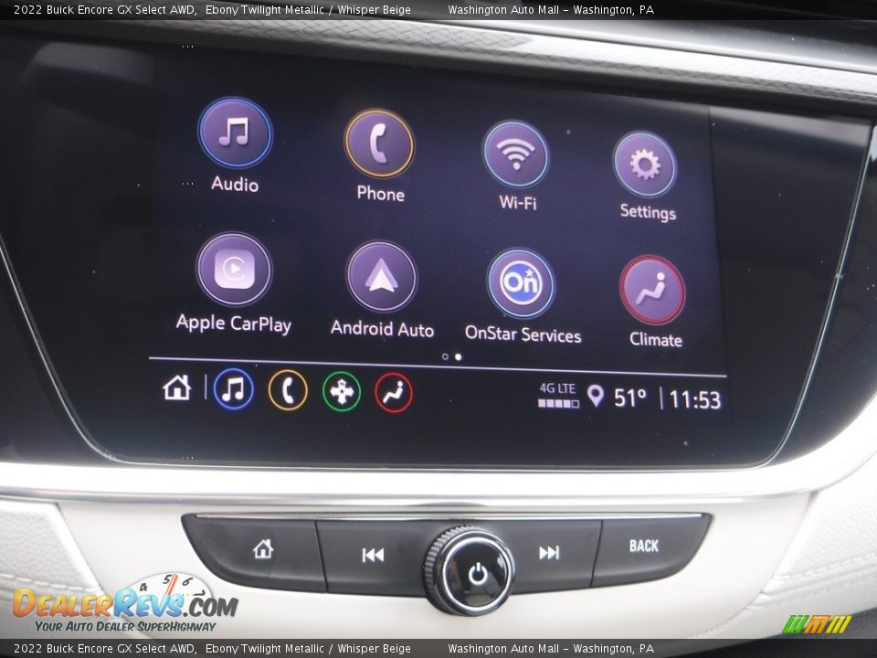 Controls of 2022 Buick Encore GX Select AWD Photo #20
