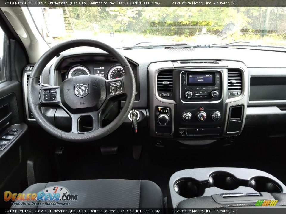 2019 Ram 1500 Classic Tradesman Quad Cab Delmonico Red Pearl / Black/Diesel Gray Photo #18