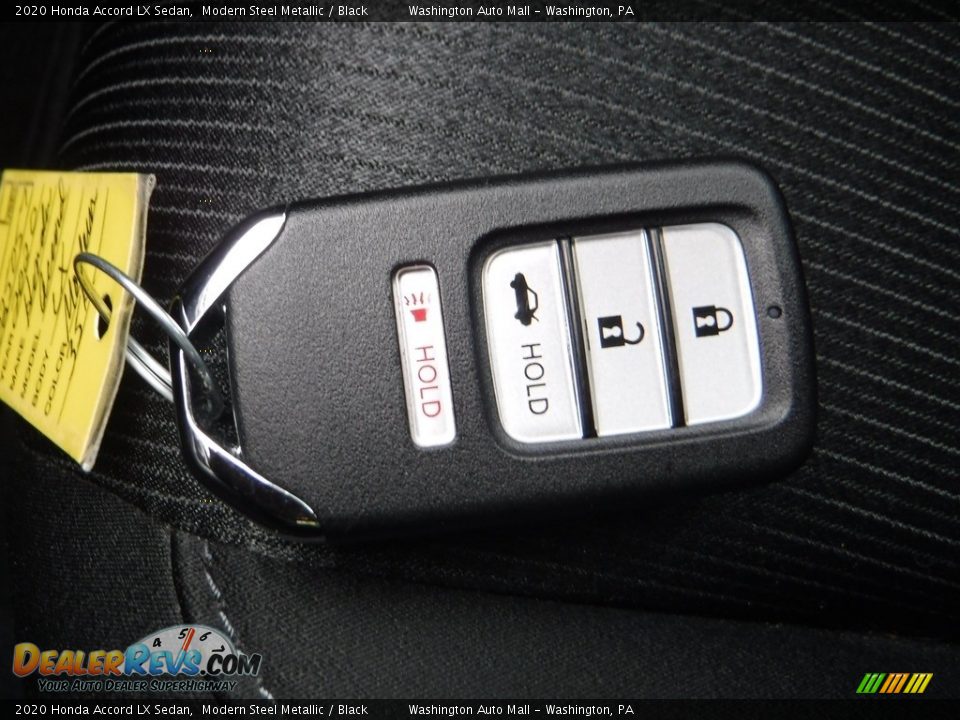 2020 Honda Accord LX Sedan Modern Steel Metallic / Black Photo #27