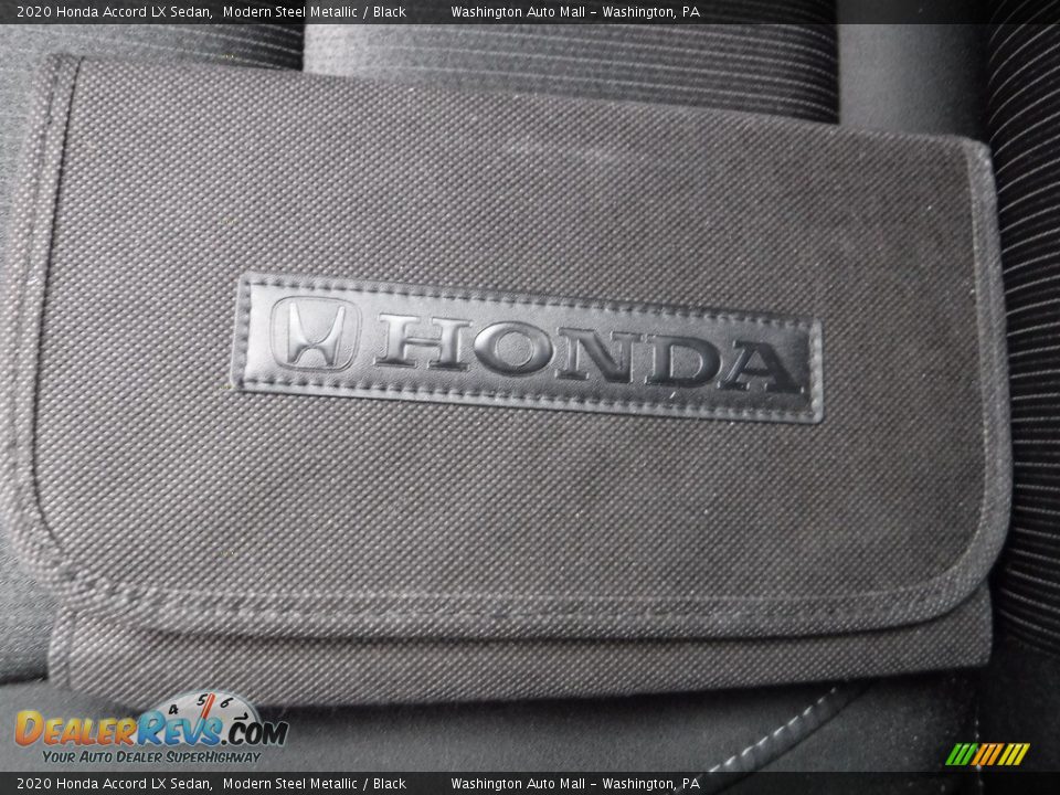 2020 Honda Accord LX Sedan Modern Steel Metallic / Black Photo #28