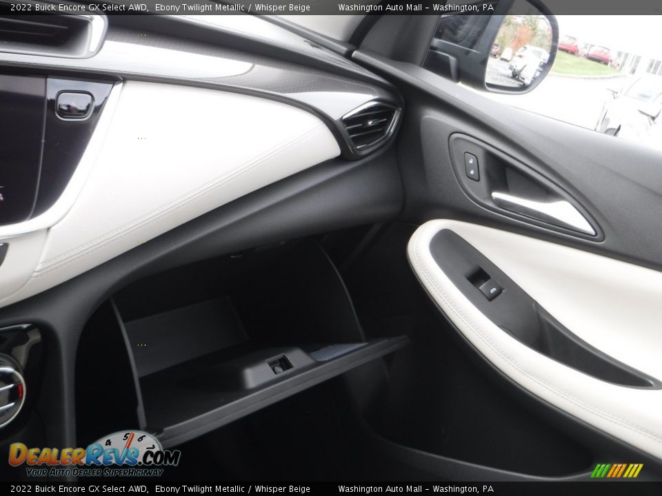 2022 Buick Encore GX Select AWD Ebony Twilight Metallic / Whisper Beige Photo #26