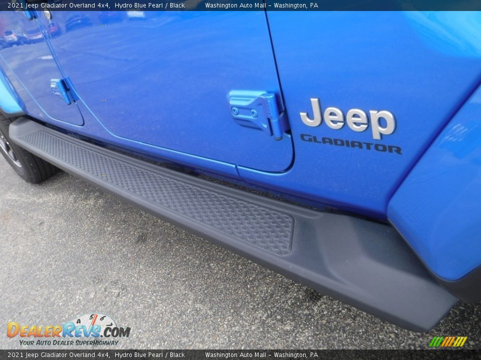 2021 Jeep Gladiator Overland 4x4 Hydro Blue Pearl / Black Photo #3