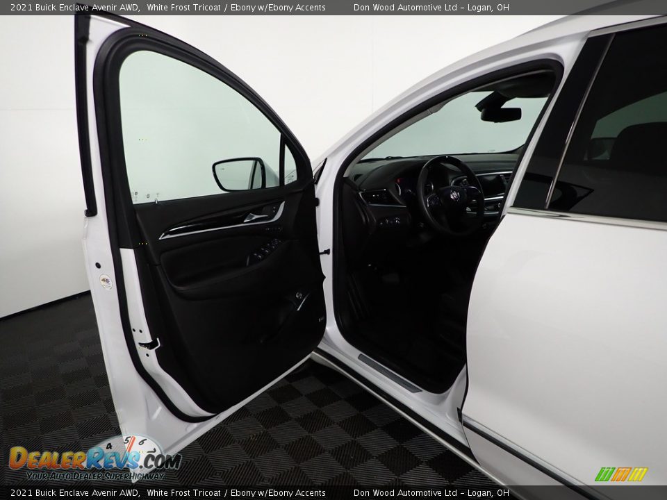 2021 Buick Enclave Avenir AWD White Frost Tricoat / Ebony w/Ebony Accents Photo #23