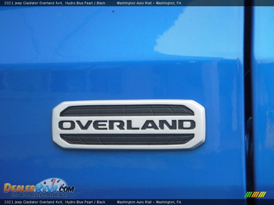 2021 Jeep Gladiator Overland 4x4 Hydro Blue Pearl / Black Photo #13