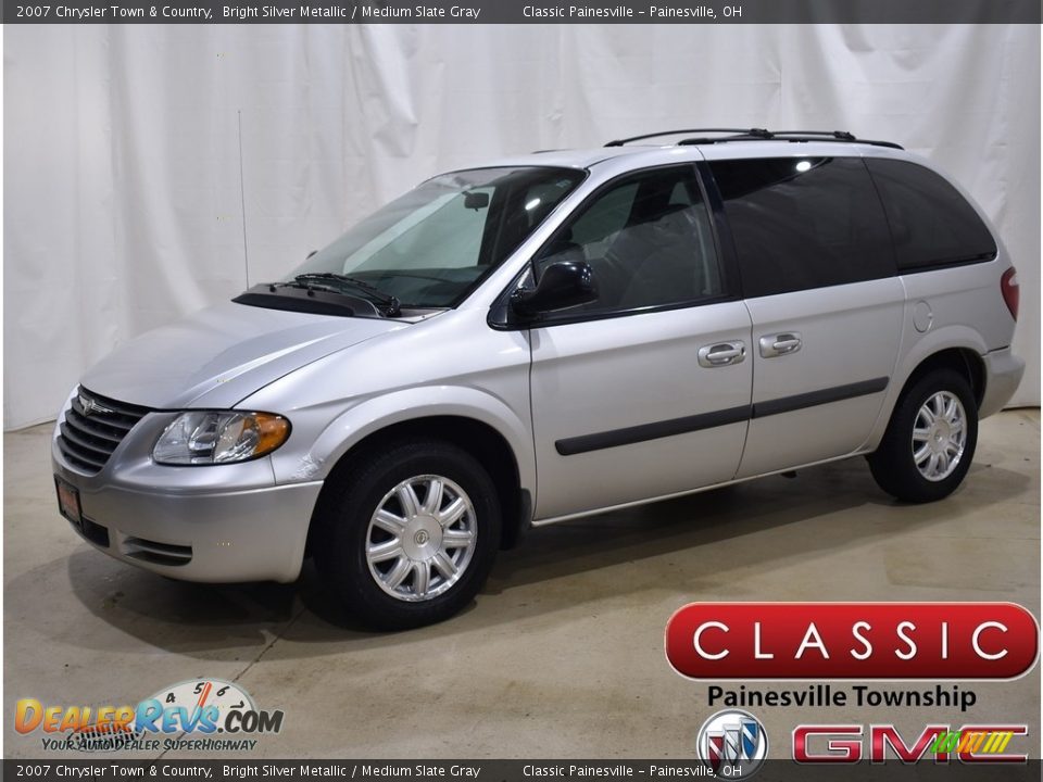 2007 Chrysler Town & Country Bright Silver Metallic / Medium Slate Gray Photo #1