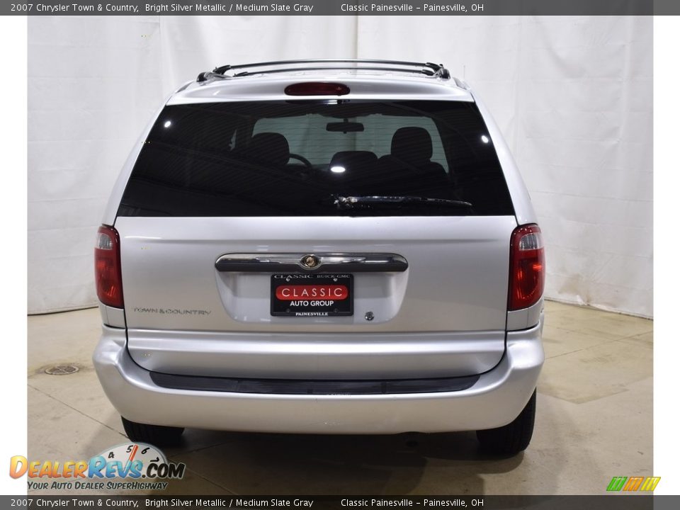 2007 Chrysler Town & Country Bright Silver Metallic / Medium Slate Gray Photo #3