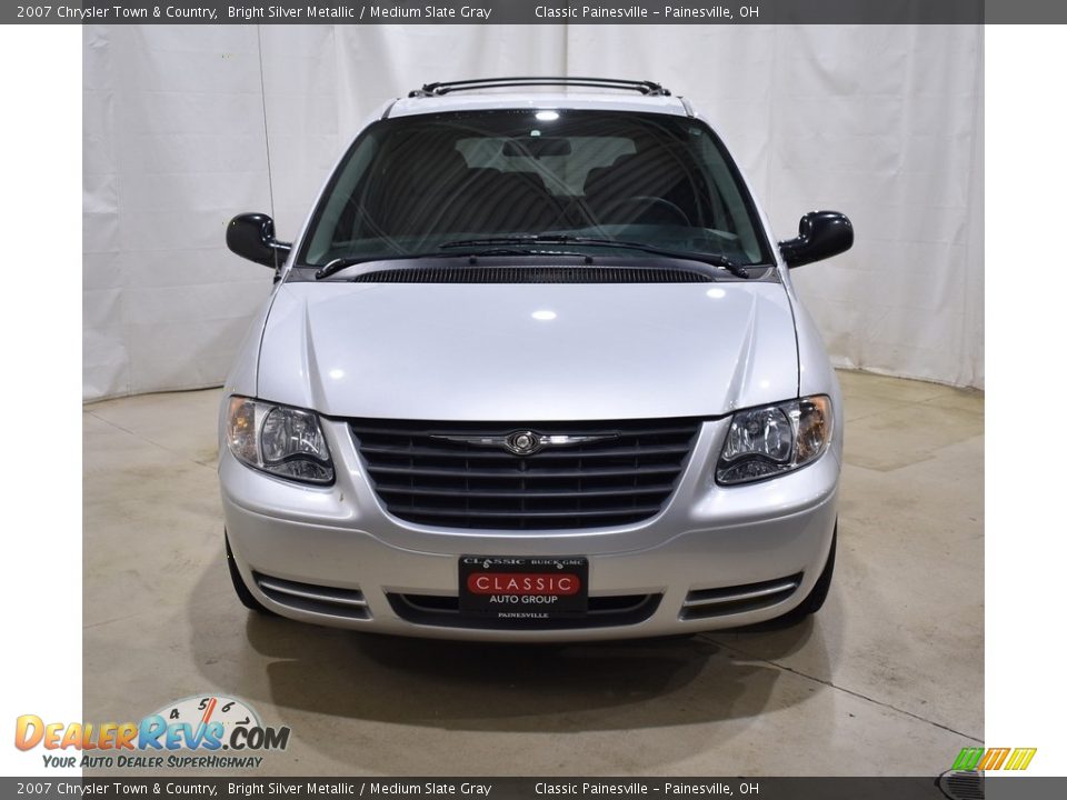 2007 Chrysler Town & Country Bright Silver Metallic / Medium Slate Gray Photo #4