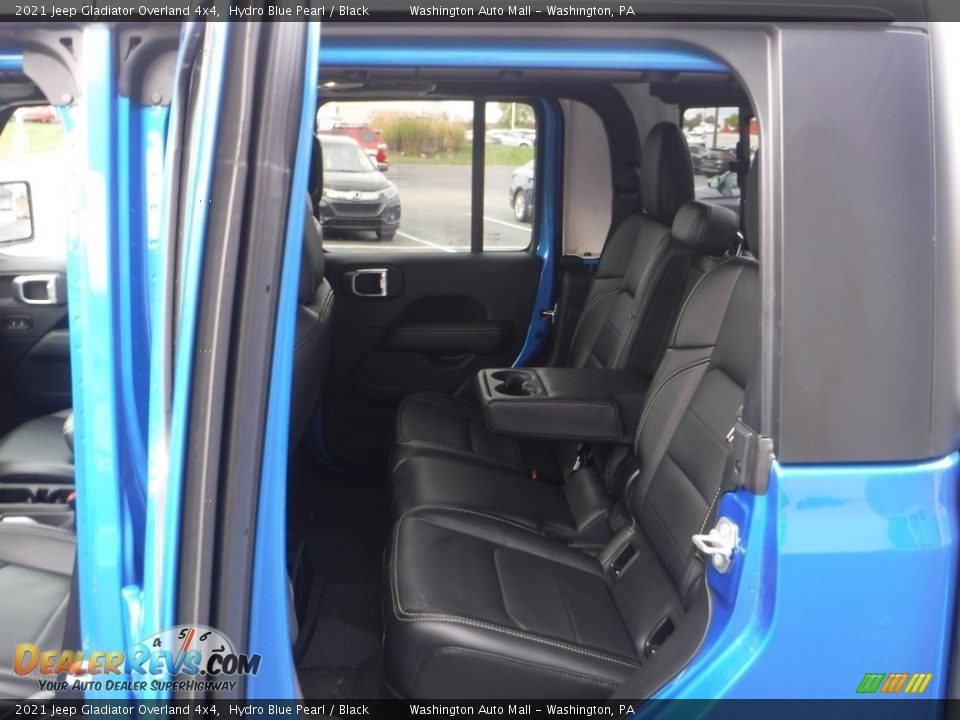 2021 Jeep Gladiator Overland 4x4 Hydro Blue Pearl / Black Photo #35