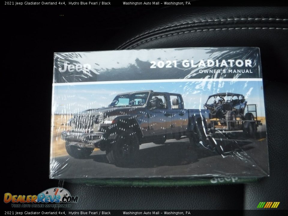 2021 Jeep Gladiator Overland 4x4 Hydro Blue Pearl / Black Photo #36