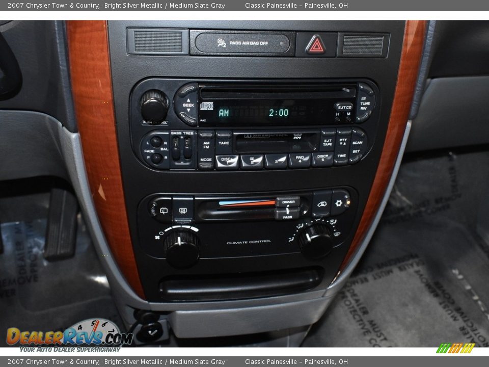 2007 Chrysler Town & Country Bright Silver Metallic / Medium Slate Gray Photo #13