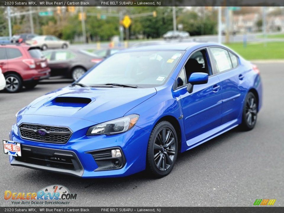 2020 Subaru WRX WR Blue Pearl / Carbon Black Photo #1