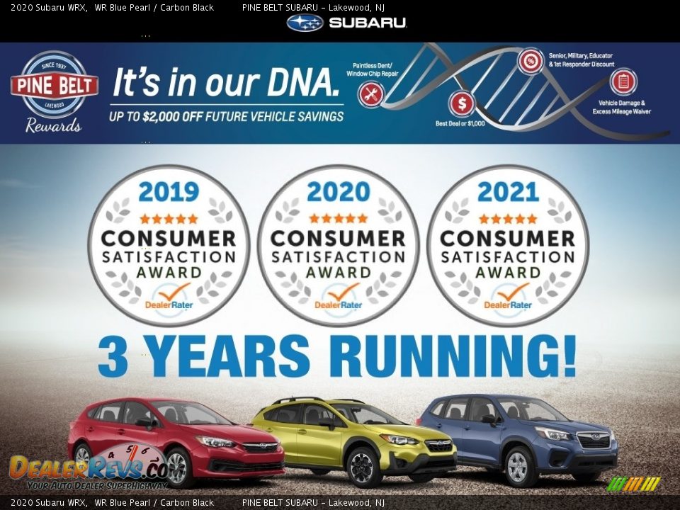Dealer Info of 2020 Subaru WRX  Photo #8