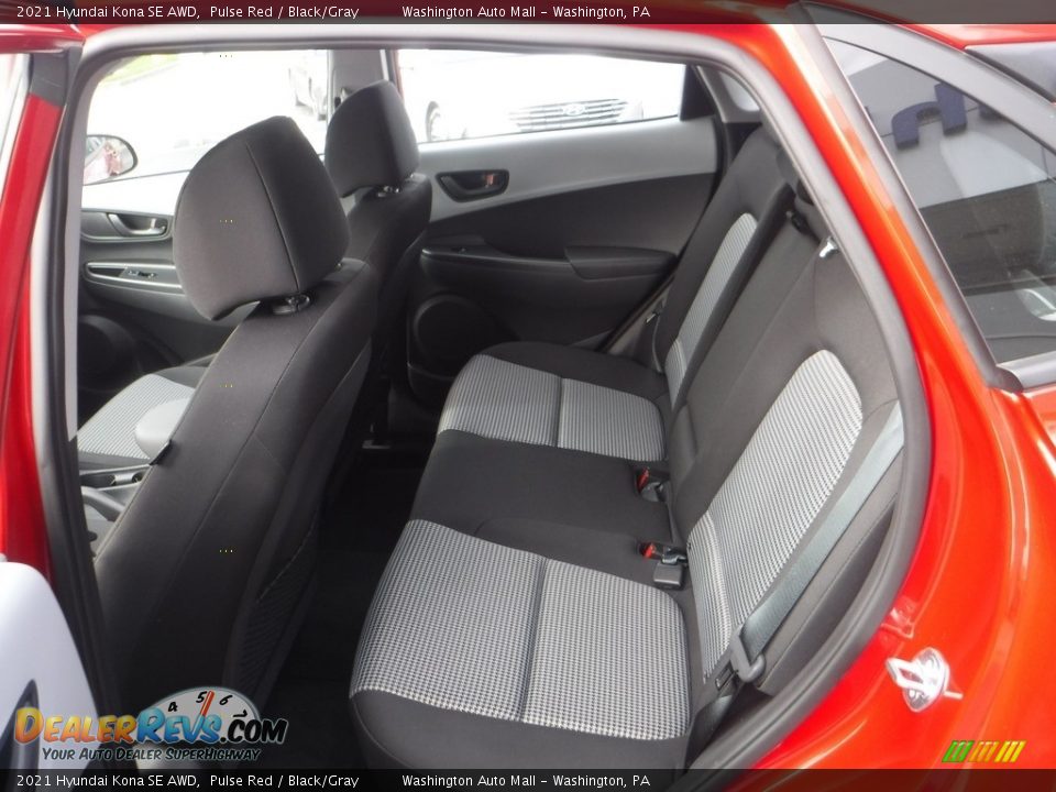 2021 Hyundai Kona SE AWD Pulse Red / Black/Gray Photo #25