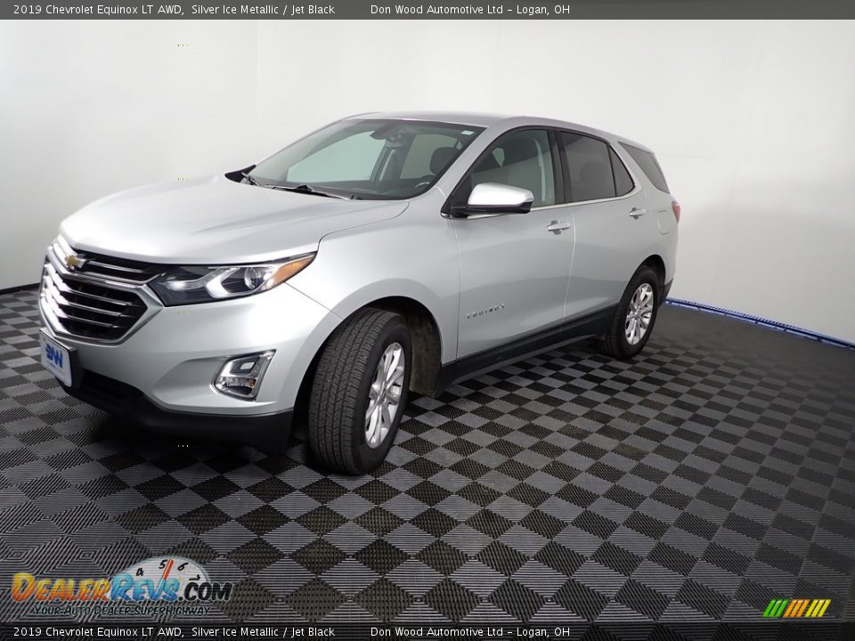 2019 Chevrolet Equinox LT AWD Silver Ice Metallic / Jet Black Photo #10