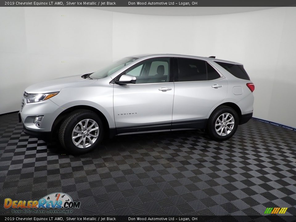 2019 Chevrolet Equinox LT AWD Silver Ice Metallic / Jet Black Photo #11