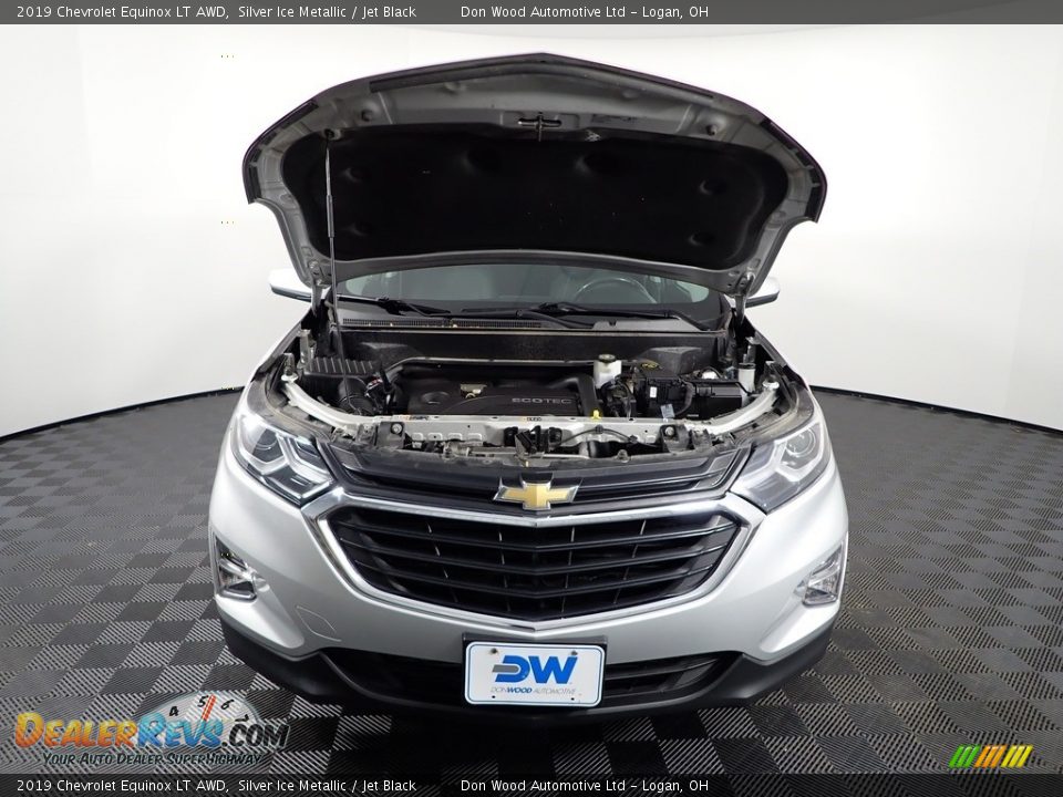 2019 Chevrolet Equinox LT AWD Silver Ice Metallic / Jet Black Photo #12