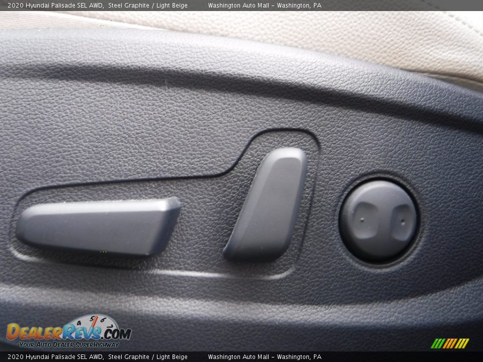 2020 Hyundai Palisade SEL AWD Steel Graphite / Light Beige Photo #12