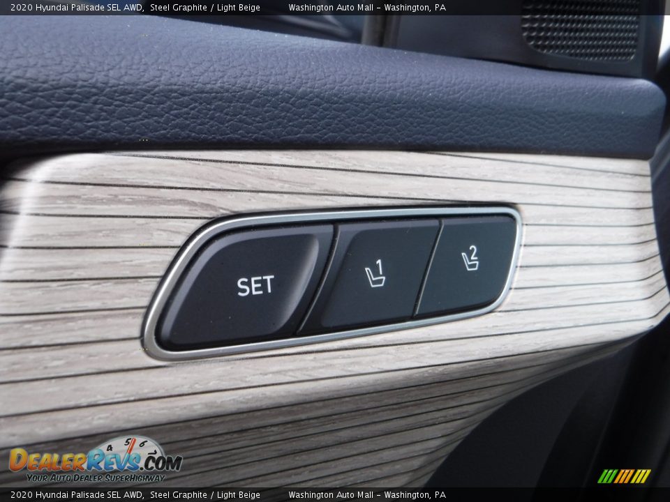 2020 Hyundai Palisade SEL AWD Steel Graphite / Light Beige Photo #14